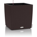 LECHUZA Cvetlično korito CUBE Cottage 40 ALL-IN-ONE mocha Cene