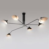 Toolight stropna svjetiljka crna 6 ruka APP570-6C | shoptok.hr