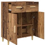 vidaXL Kreveta Staro drvo 34 x 69.5 x 89 cm Konstruirano drvo | shoptok.hr