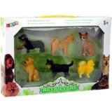  Set of 6 Figures Purebred Dogs Famous Dog of the World | Shoptok.si