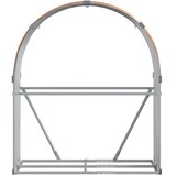  Držač za cjepanice izgledom drva 120x45x140 cm pocinčani čelik | Eponuda.ba