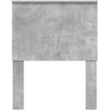  Uzglavlje s uzglavljem Betonski sivi 75 cm Konstruirano drvo | Eponuda.com