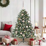  Umjetno božićno drvce Zelena 120 cm PVC, Plastika i Čelik | shoptok.hr