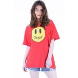 Madmext Mad Girls Red Printed T-Shirt Cene