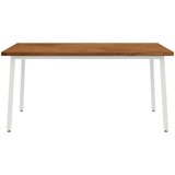  Kvadratni blagovaonski stol 160 x 70 x 75 cm Prirodna | shoptok.hr