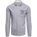DStreet Koszula męska szara | Shoptok.si