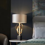  Endon 95213 - Stona lampa 1xE27/10W/230V siva/mesing/crna | Eponuda.com