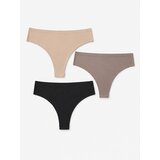 Sinsay Be&amp;scaron;avne brazilke 3 pack Slike