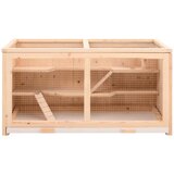  Kavez za hrčka 89,5x45x45 cm Masivno drvo jele | shoptok.hr