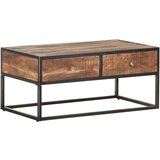  Stolić za kavu 90 x 50 x 40 cm od grubog drva bagrema | shoptok.hr