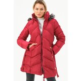 Dewberry Z6768 WOMEN'S TOPPER-BURGUNDY Cijene