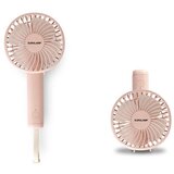 Punjivi džepni ventilator 5W/5V 1200 mAh, ružičasti | Eponuda.com