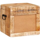 vidaXL Shranjevalna škatla 70 x 35 x 40 cm trden mangov les | Shoptok.si