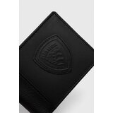 Blauer Usnjena denarnica moški, črna barva | Shoptok.si
