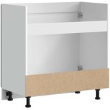  Donji ormarić za sudoper Kalmar crni 80x46x81,5 cm drveni | shoptok.hr