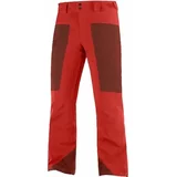 Salomon BRILLIANT PANT M Muške hlače za skijanje, crvena, veličina