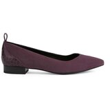 Geox Usnjene balerinke D CHARYSSA A vijolična barva, D269BA-02140-C8000 | Shoptok.si