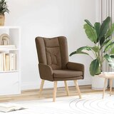  Fotelja Smeđa 63 x 67 x 94 cm Tkanina i šperploča | shoptok.hr
