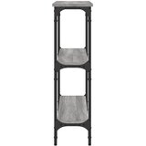  Konzolni stol siva boja hrasta 75x22,5x75 cm konstruirano drvo | Eponuda.com