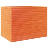 Maison Chic Vrtno cvetlično korito - Cvetlični Lonec vošč. rjavo 90x60x68,5 cm trdna borovina, (21789122) Cene