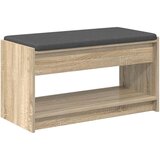  Klupa za hodnik s jastukom Sonoma hrast 83 x 38 x 45 cm - sonoma hrast 83 cm | shoptok.hr