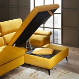 Stylife sedežna garnitura, mikrovlakna rumena | Shoptok.si