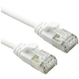 Roline 21151699 RJ45 omrežni kabel\, patch kabel cat 6a u/ftp 0.30 m bela 1 kos, (20630615) | Shoptok.si