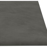  Zidna uzglavlja 12 kom. Tamnosiva Baršun 60 x 15 cm | Shoptok.si