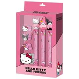 Hello Kitty Set : 3 vječne olovke, 3 gumice i &amp;scaron;iljilo Slike