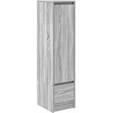  Visoka ploča siva Sonoma 29,5x34x119,5 cm izrađeno drvo | shoptok.hr