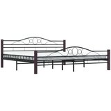 Za krevet crni metalni 200 x 200 cm | shoptok.hr