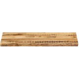 Stolna ploča sa živi rub 100x40x2,5cm masivno grubo drvo manga | Eponuda.com