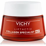 Vichy Liftactiv Collagen Specialist učvrstitvena nočna krema proti gubam 50 ml