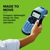 Dymo Tiskalnik nalepk LetraTag LT100H, srebrn + baterije gratis | Shoptok.si
