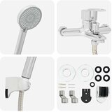  Komplet tuš glav Krom G 1 / 2 palca, (5000208356) | Shoptok.si