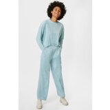 CA ženske pantalone, somotne, basic, menta | ePonuda.com