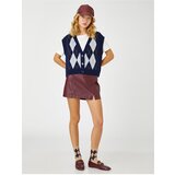 Koton Sweater Vest - Navy blue - Relaxed fit | shoptok.hr