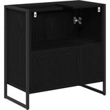  Kupaonski ormar Crni hrast 60 x 30 x 60 cm Konstruirano drvo | shoptok.hr