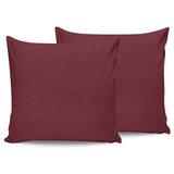  Maroon Maroon Pillowcase Set (2 Pieces) (FR) | ePonuda.com