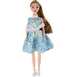  Lutka za igru Emily sa preslatkom macom - svijetlo plava | shoptok.hr
