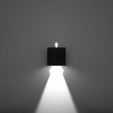 Nice Lamps Crna LED zidna lampa Pinio – | shoptok.hr
