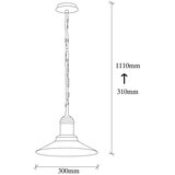 Opviq lights Luster Sivani-MR-639, 30 cm, E27 | Eponuda.ba