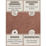 Hanse Home Ročno tkan volnen tekač v barvi terakote 80x300 cm Calmio – | Shoptok.si