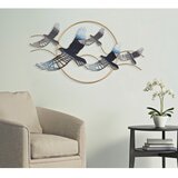 Mauro Ferretti Kovinska stenska dekoracija 91x50 cm Birds – | Shoptok.si
