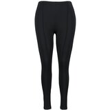 Trendyol Curve Plus Size Sports Leggings - Black - High Waist | shoptok.hr