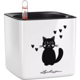 LECHUZA Namizni sadilnik CUBE Glossy CAT 14 - 1 k. Cene