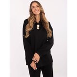 Italy Moda Sweatshirt-DHJ-BL-20510.68-black | Shoptok.si