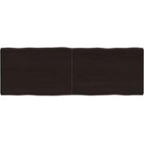 Stolna ploča tamnosmeđa 120x40x(2-4) cm obrađena hrastovina Cijene