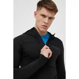 Marmot Športni pulover Preon črna barva, s kapuco