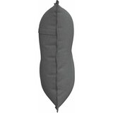  Jastuk za leđa Tamno siva 80 x 19 x 50 cm tkanina | shoptok.hr